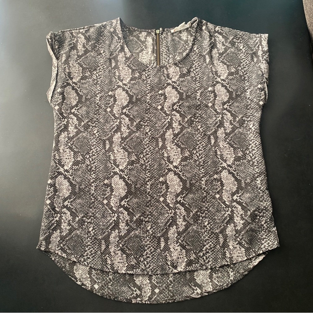 Snake Print Top